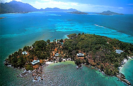  Anonyme Island Resort luxe, 